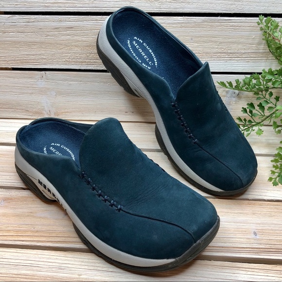 merrell air cushioned leather comfort shoes